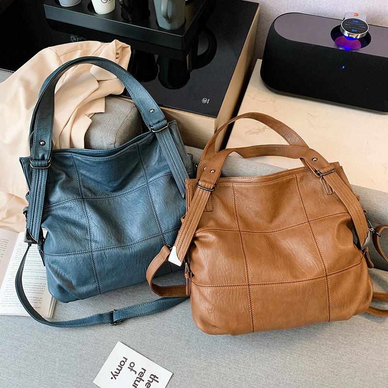High Quality Leather Handbag Casual Crossbody Bags for Women 2021 Ladies Luxury Designer Tote Bag High Capacity Shoulder Bag Sac, Black
High Quality Leather Handbag Casual Crossbody Bags for Women 2021 Ladies Luxury Designer Tote Bag High Capacity Shoulder Bag Sac, Black