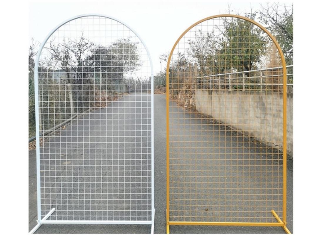 Party Decoration Metal Grid Arch Backdrop For Wedding Door Frame Mesh Decor
Party Decoration Metal Grid Arch Backdrop For Wedding Door Frame Mesh Decor