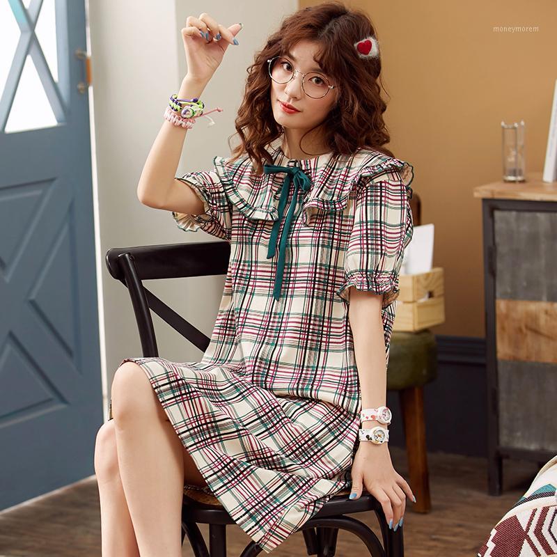 3XL Summer Women's Short Sleeve Cotton sleepwear Home Nightshirt Women Causal Sleepwear Loose Ladies Nightgown Women Dress1, Y2054
3XL Summer Women's Short Sleeve Cotton sleepwear Home Nightshirt Women Causal Sleepwear Loose Ladies Nightgown Women Dress1, Y2054