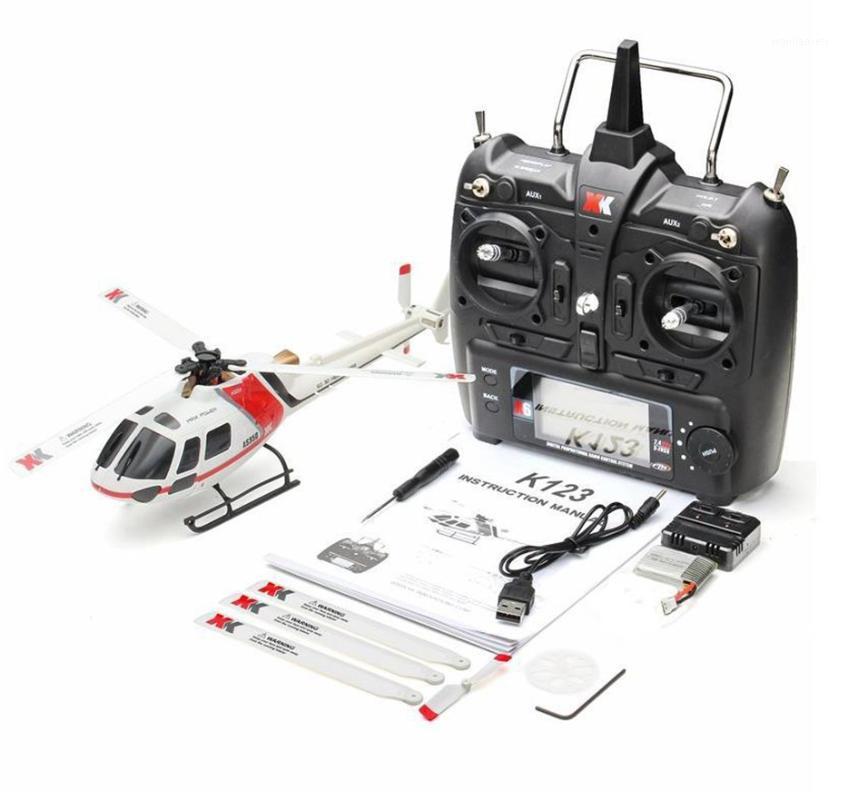 XK K123 6CH Brushless AS350 Scale 3D6G System Non-aileron RC Helicopter RTF Toys for Kids Upgrade WLtoys V931(In Stock)1
XK K123 6CH Brushless AS350 Scale 3D6G System Non-aileron RC Helicopter RTF Toys for Kids Upgrade WLtoys V931(In Stock)1