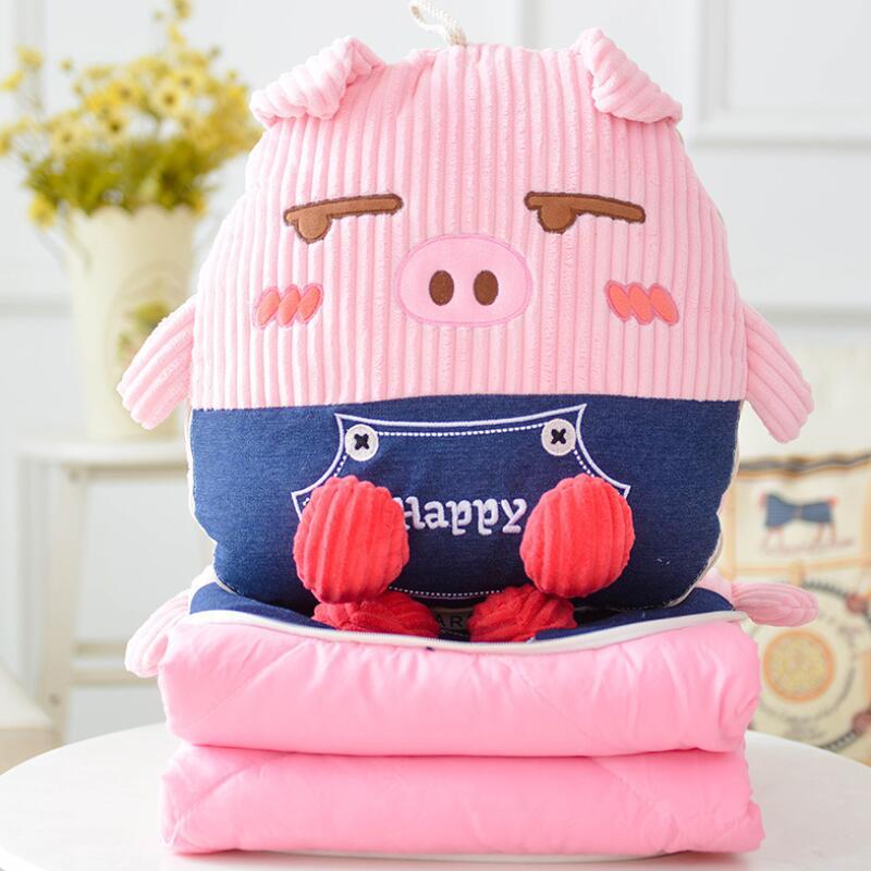 Creative Cartoon Animals Pig Style 150x100cm Foldable Blanket Sofa Office Air Condition Blanket Cushion Travel Warm
Creative Cartoon Animals Pig Style 150x100cm Foldable Blanket Sofa Office Air Condition Blanket Cushion Travel Warm