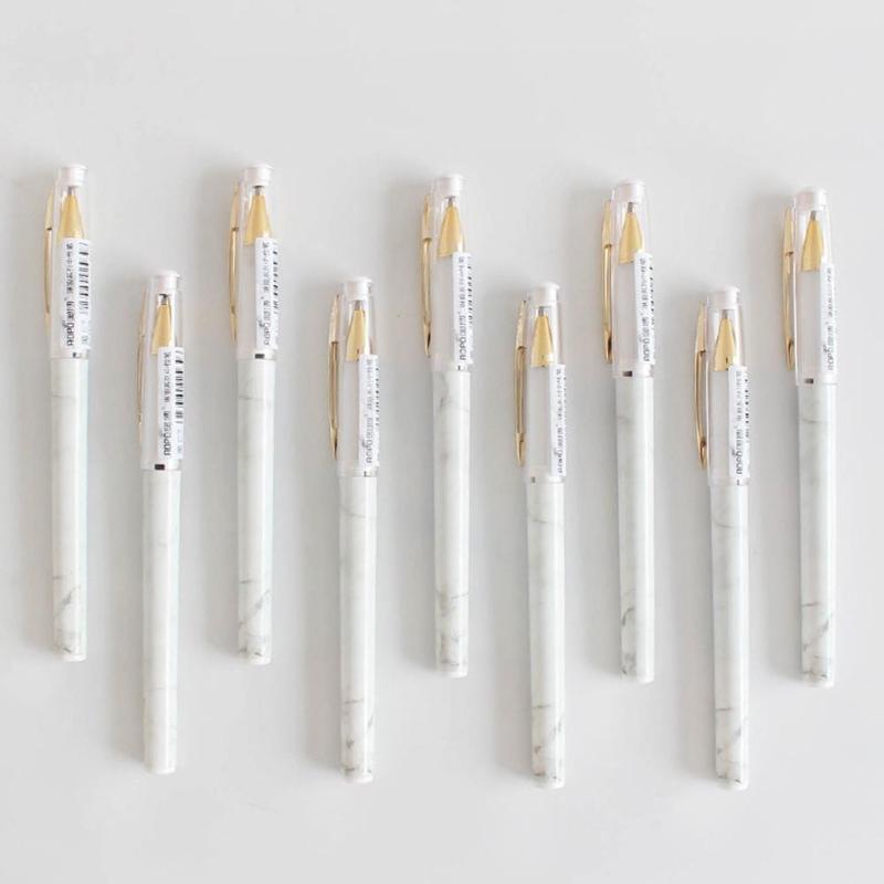 Nordic Style Marbled Gel Pen 0.7mm Black Ink Needle Pen Portable Business Gift Stationery School Office Supply Writing Tools
Nordic Style Marbled Gel Pen 0.7mm Black Ink Needle Pen Portable Business Gift Stationery School Office Supply Writing Tools
