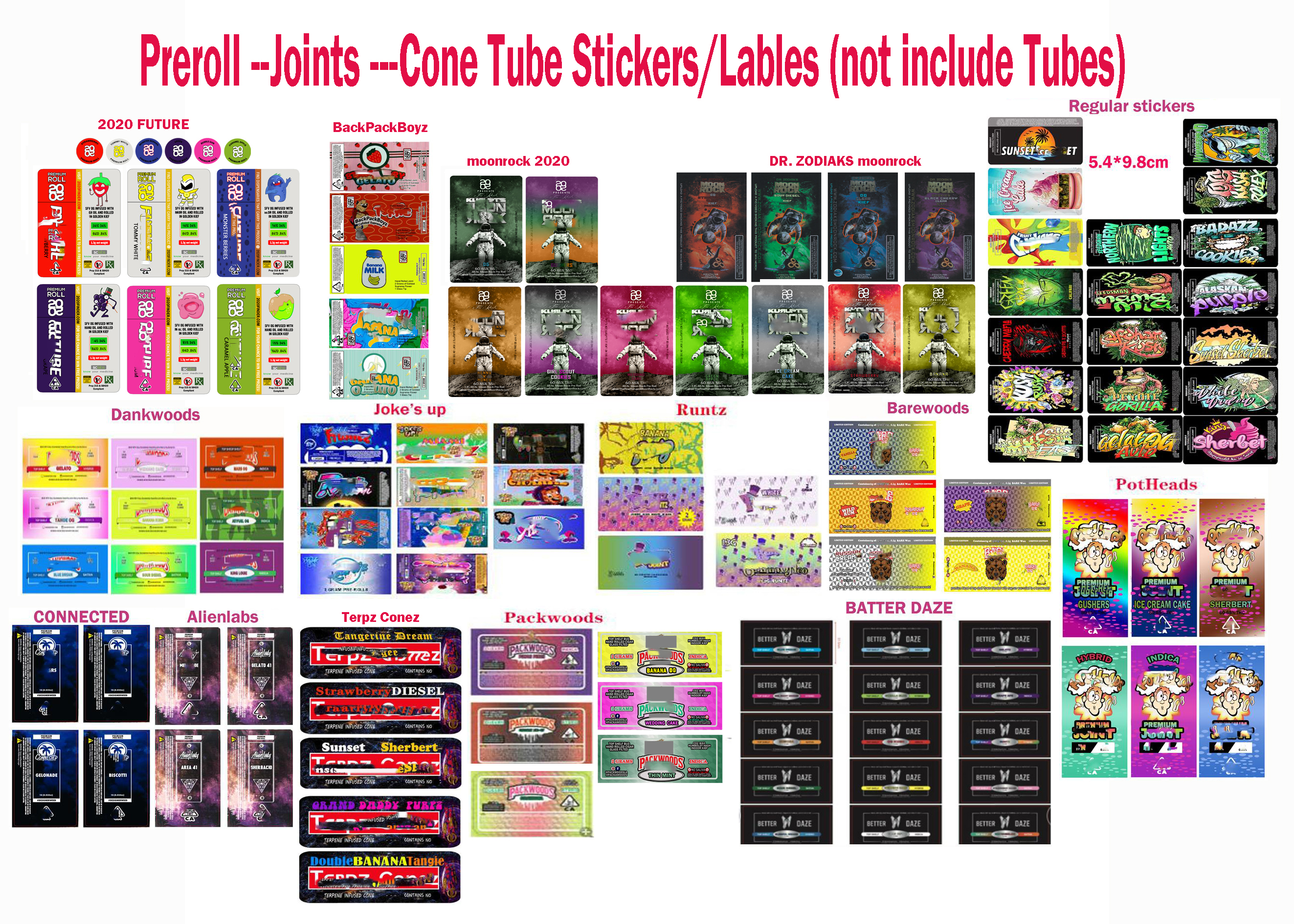 Packaging Paper Jokes up pre-roll Glass Tube Labels Moonrock dankwoods Packagings Blunt Stickers
Packaging Paper Jokes up pre-roll Glass Tube Labels Moonrock dankwoods Packagings Blunt Stickers