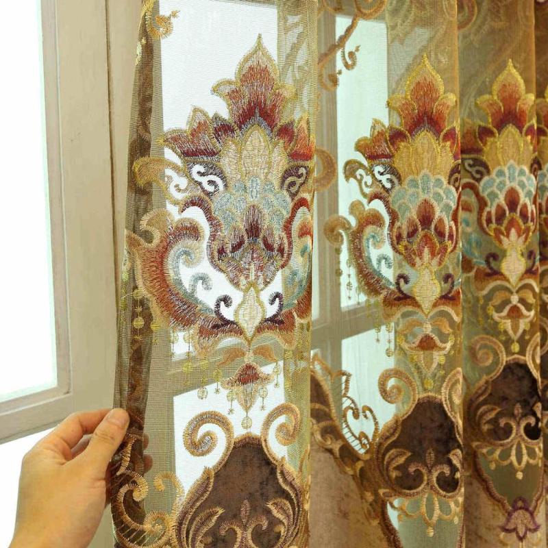 Chinese Style Phoenix Window Panels Jacquard Luxury Curtains For Bedroom Blockout Blinds Drapes WP017C, Tulle 1
Chinese Style Phoenix Window Panels Jacquard Luxury Curtains For Bedroom Blockout Blinds Drapes WP017C, Tulle 1