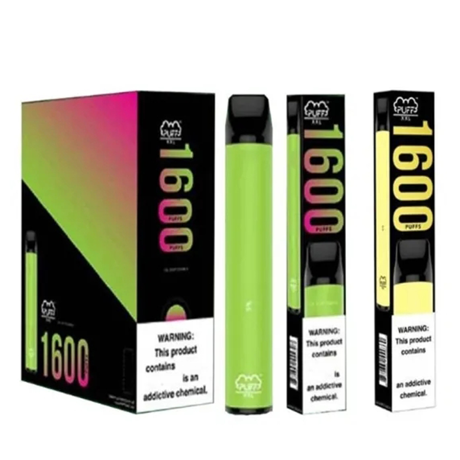 1600puffs Disposable Vape Puff XXL Disposable Vape pen Pods Device Puff xxl 1000mAh Battery 6.5ml 1600 puffs Kit Disposable E-cigarettes
1600puffs Disposable Vape Puff XXL Disposable Vape pen Pods Device Puff xxl 1000mAh Battery 6.5ml 1600 puffs Kit Disposable E-cigarettes