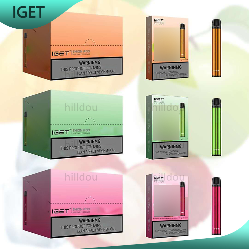 Original Iget Shion Disposable Pod Device Kit 600 Puff 400mAh 2.4ml Prefilled Portable Vape Stick Pen Bar Plus XXL Max 100% Authentic, Multi color randomly
Original Iget Shion Disposable Pod Device Kit 600 Puff 400mAh 2.4ml Prefilled Portable Vape Stick Pen Bar Plus XXL Max 100% Authentic, Multi color randomly