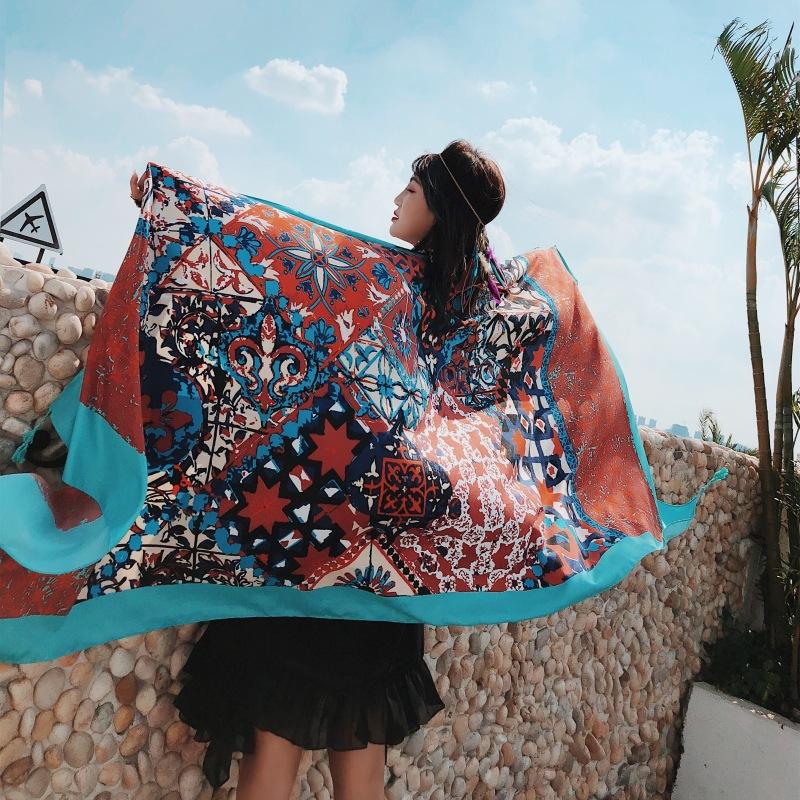 2020 Fashion Summer Ethnic Print Cotton Scarf For Women Long Tassel Soft Wraps and Shawls Beach Hijab OverSize Female Foulard
2020 Fashion Summer Ethnic Print Cotton Scarf For Women Long Tassel Soft Wraps and Shawls Beach Hijab OverSize Female Foulard