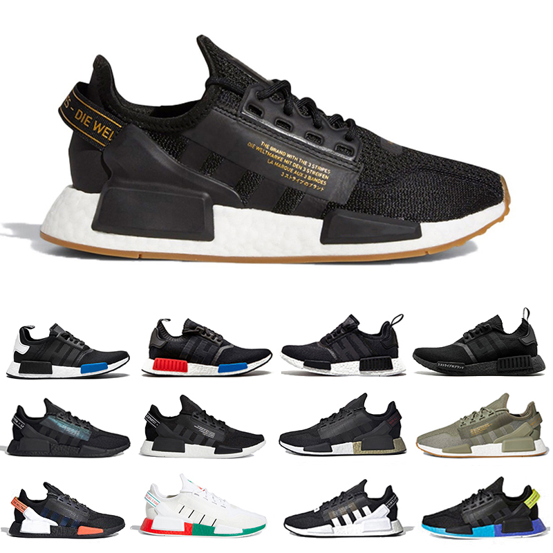 2022 NMD R1 V2 mens running shoes Black Gold Triple Black Red and Blue Paris Munich Mexico City Japanese White Olive Green women trainers metallic sports sneakers, Item#33
2022 NMD R1 V2 mens running shoes Black Gold Triple Black Red and Blue Paris Munich Mexico City Japanese White Olive Green women trainers metallic sports sneakers, Item#33