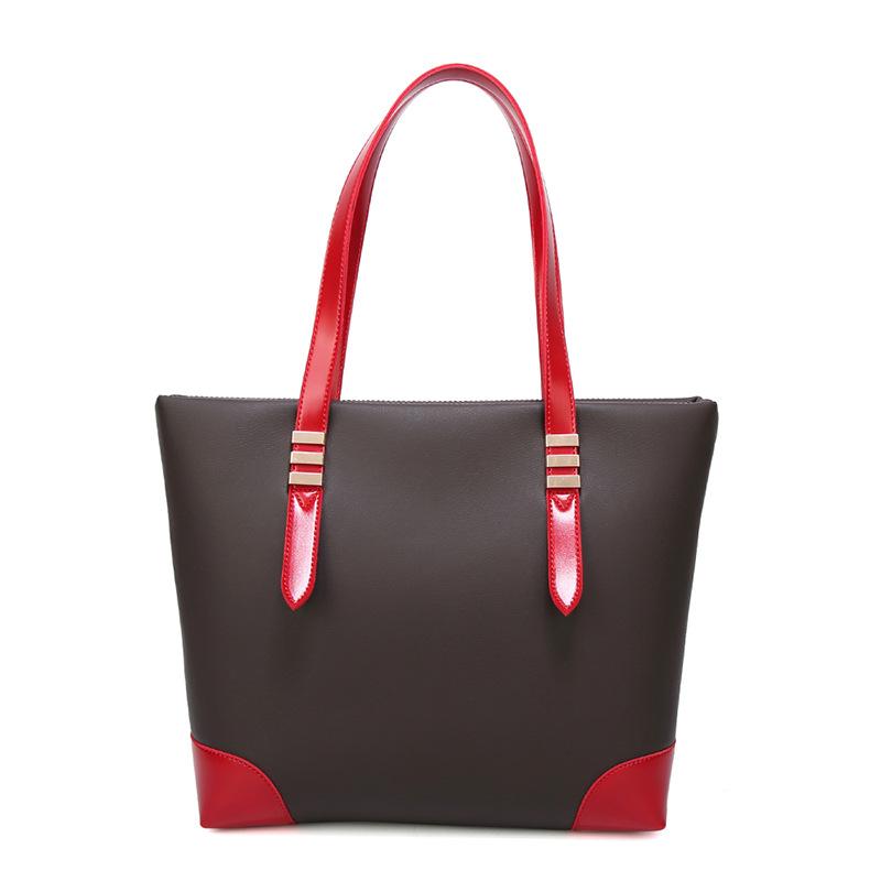 Women's Bags Famous Brands Simple Splicing Tote Large Bag Portable Shoulder Bag Designer Bags Women 2021, Black
Women's Bags Famous Brands Simple Splicing Tote Large Bag Portable Shoulder Bag Designer Bags Women 2021, Black