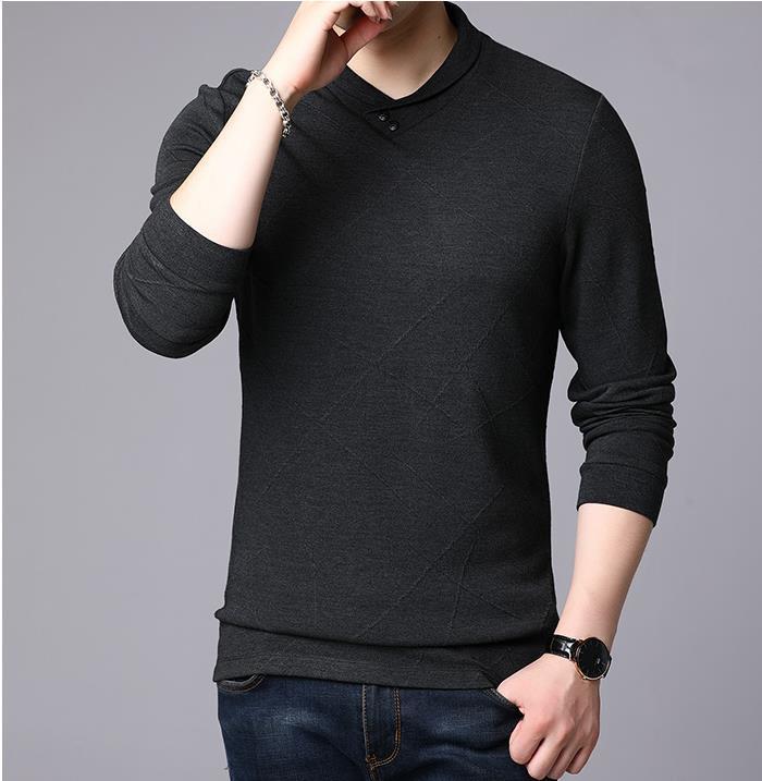 new spring and autumn tops tees long-sleeved sweater men pxmy49 201118
