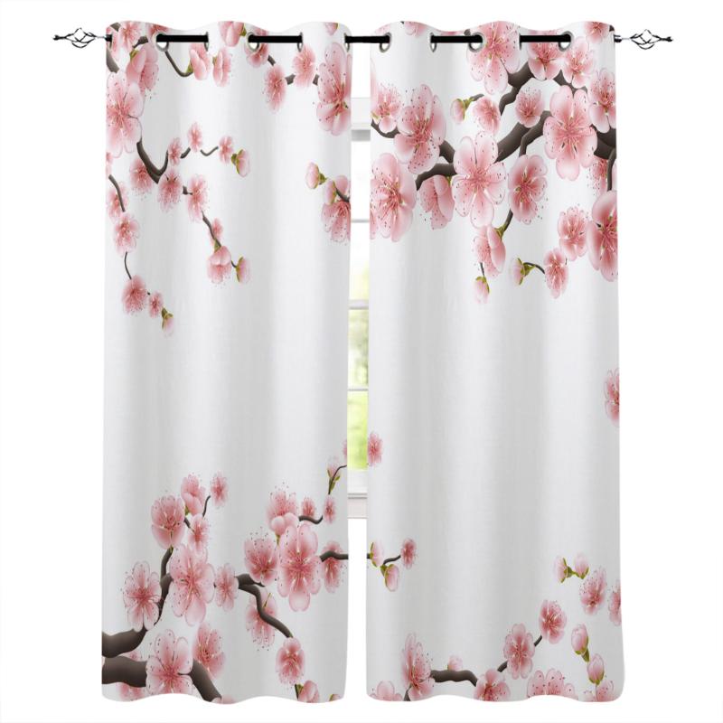 Plum Petal Branch Leaf Flower White Curtains For Kids Living Room Kitchen Curtain Home Bedroom Drapes Window Treatment, As pic
Plum Petal Branch Leaf Flower White Curtains For Kids Living Room Kitchen Curtain Home Bedroom Drapes Window Treatment, As pic