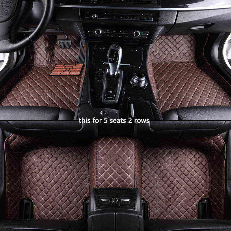 Custom car floor mat For Changan all models CS55 CS75 CS35 CX20 CX30 CS15 CS95 auto Double foot mats H220415