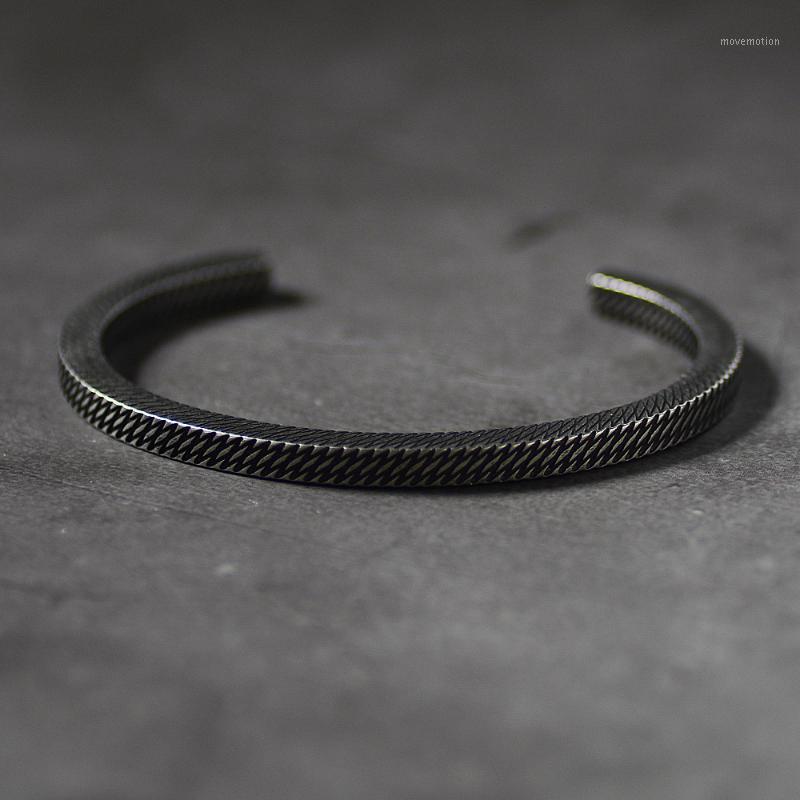 Retro Style Titanium steel Men Bangles Couple Cuff Open bangles Jewelry Viking Bracelets Gift for Men Bracelets1
Retro Style Titanium steel Men Bangles Couple Cuff Open bangles Jewelry Viking Bracelets Gift for Men Bracelets1