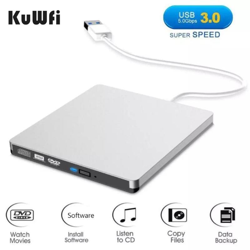 KuWFI External USB 3.0 DVD Burner Writer Recorder DVD RW Optical Drive CD/DVD ROM Player MAC OS Windows XP/7/8/10
KuWFI External USB 3.0 DVD Burner Writer Recorder DVD RW Optical Drive CD/DVD ROM Player MAC OS Windows XP/7/8/10