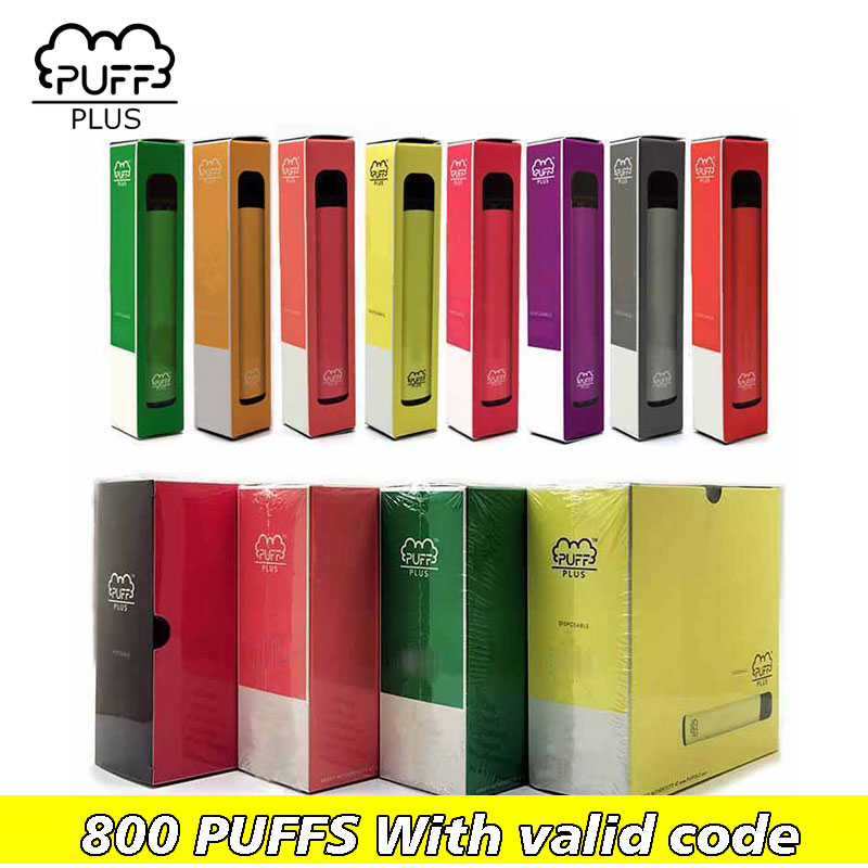 Puff Bar Plus Disposable Vape Pens Starter Kit Puff Plus Pods with Security Code
Puff Bar Plus Disposable Vape Pens Starter Kit Puff Plus Pods with Security Code