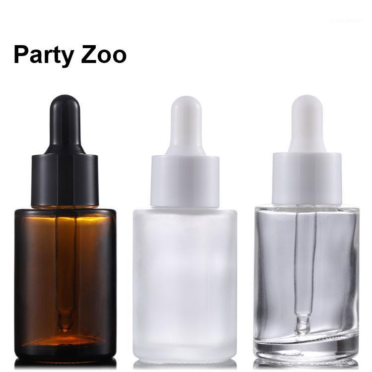 240 x 30ml Clear Frosted Flat Shoulder Essence Dropper Bottle 1oz Amber Essential Oil Jar Container1
240 x 30ml Clear Frosted Flat Shoulder Essence Dropper Bottle 1oz Amber Essential Oil Jar Container1