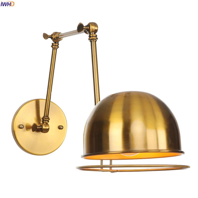 IWHD Noric Style Rustic Gold Wall Lamp Bedroom Beside Stair Light Edison Loft Industrial Retro Wall Lights Fixtures Luminaire
IWHD Noric Style Rustic Gold Wall Lamp Bedroom Beside Stair Light Edison Loft Industrial Retro Wall Lights Fixtures Luminaire