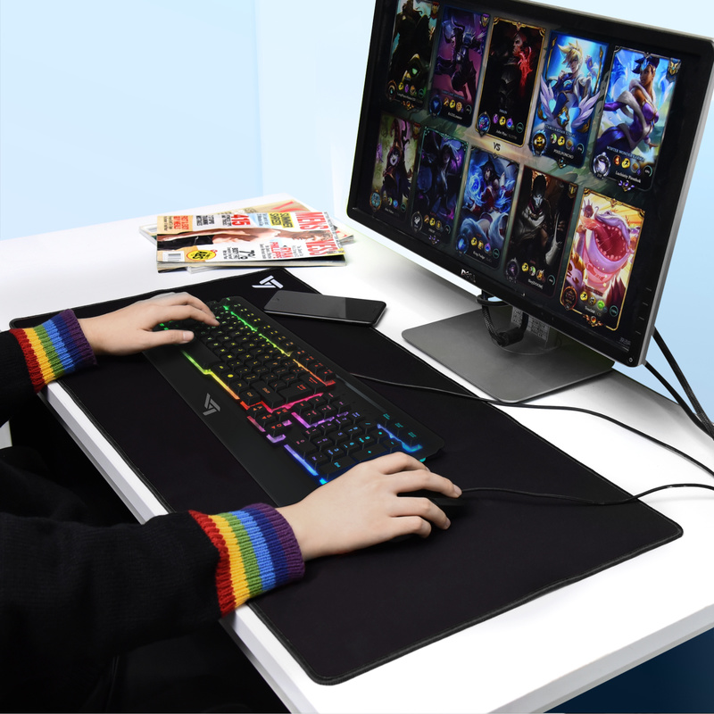 Modern Fashion Design, Comfortable Thickening Computer Office Game Home Mouse Pad Extended Version
Modern Fashion Design, Comfortable Thickening Computer Office Game Home Mouse Pad Extended Version