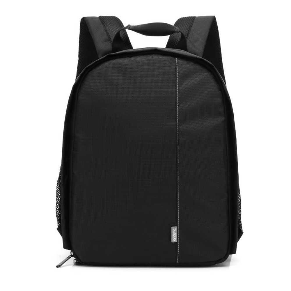 DSLR Camera Bag Fashion Nylon Shoulder Bag Waterproof Camera Case Lens Pouch Bag Outdoor Photography Backpack