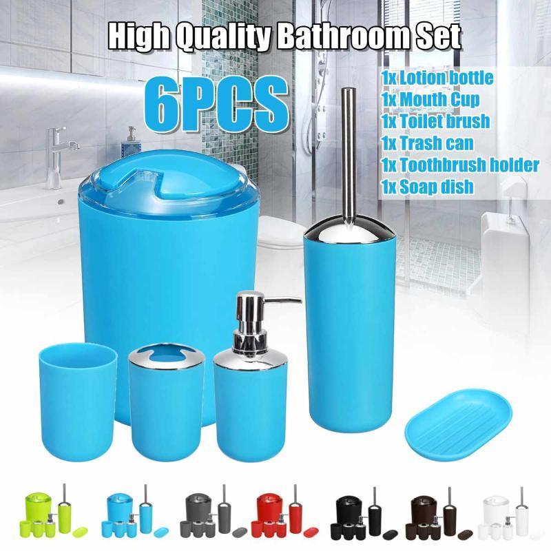 6Pcs Black Bathroom Accessories Toothbrush Holder Bin Soap Dish Dispenser Tumbler Toilet Brush Toilet Bathroom Set Green White1
6Pcs Black Bathroom Accessories Toothbrush Holder Bin Soap Dish Dispenser Tumbler Toilet Brush Toilet Bathroom Set Green White1