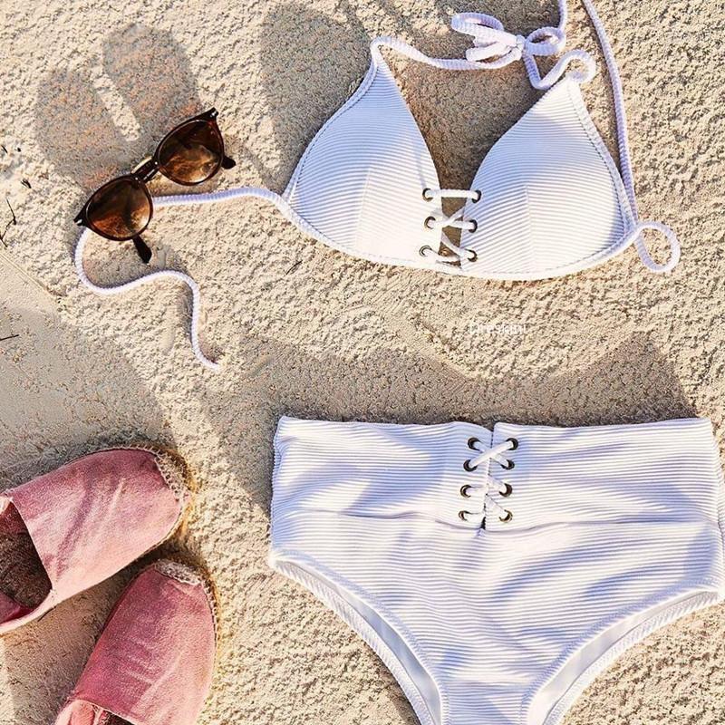 IMANFive Swimwear Women Sexy Halter String Push Up Bikini 2020 New Arrival Beach High Waist Swimsuit White Brazilian Biquini1
IMANFive Swimwear Women Sexy Halter String Push Up Bikini 2020 New Arrival Beach High Waist Swimsuit White Brazilian Biquini1