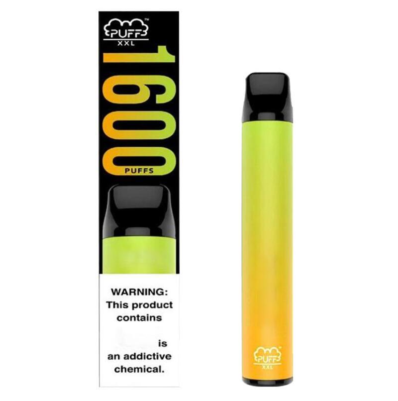 Quick ship PUFF XXL 1600 Puffs Hits Disposable Device Vape Pen Pre-filled Vapors e Cigs Cigarettes Portable System Starter Kit Vaporizers
Quick ship PUFF XXL 1600 Puffs Hits Disposable Device Vape Pen Pre-filled Vapors e Cigs Cigarettes Portable System Starter Kit Vaporizers
