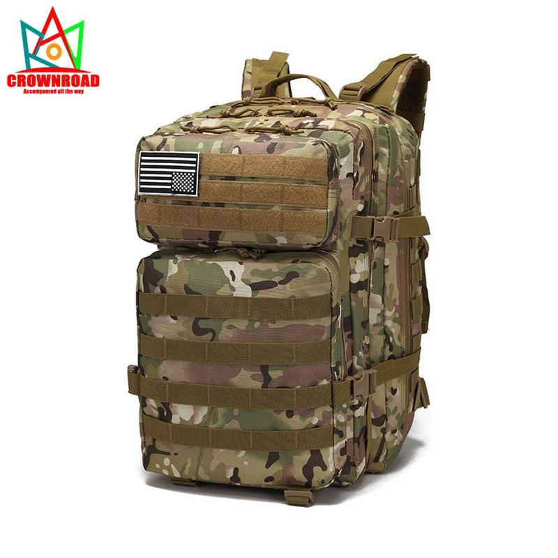 Crownroad outdoor sports multifunctional large capacity waterproof backpack hiking through cycling combat Backpack
Crownroad outdoor sports multifunctional large capacity waterproof backpack hiking through cycling combat Backpack