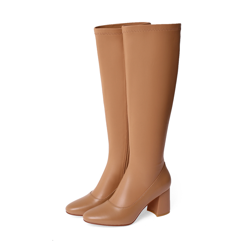 New 2021 Genuine Leather Women Knee High Boots Autumn Winter Thick Heels Side Pumps Party Working Shoes Woman Yvap, Beige
New 2021 Genuine Leather Women Knee High Boots Autumn Winter Thick Heels Side Pumps Party Working Shoes Woman Yvap, Beige