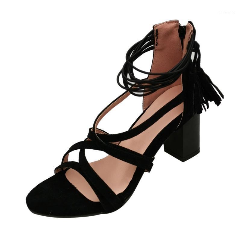 SAGACE Women Fashion Thick Heel Cross Strappy Tassel High Heels Shoes Lace-Up Sandals Sandals Ladies Shoes Sexy High Quality1, Rd
SAGACE Women Fashion Thick Heel Cross Strappy Tassel High Heels Shoes Lace-Up Sandals Sandals Ladies Shoes Sexy High Quality1, Rd