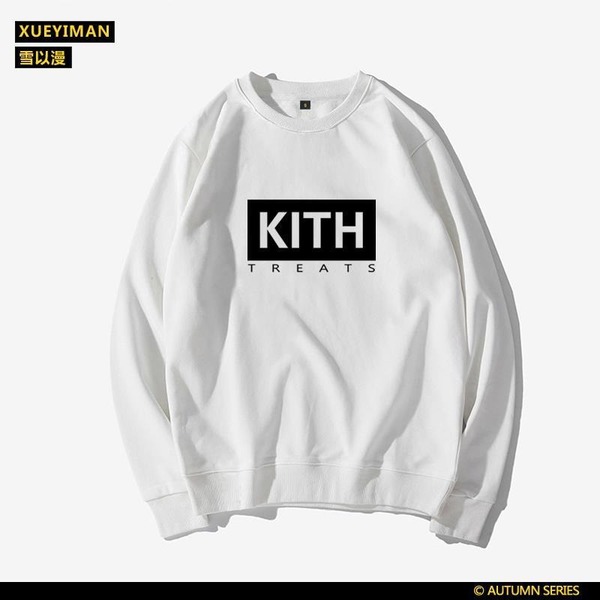 Men' and women' round neck kith logo Ronnie Fieg loose sweater jumper hoodies 2020, As pictures
Men' and women' round neck kith logo Ronnie Fieg loose sweater jumper hoodies 2020, As pictures