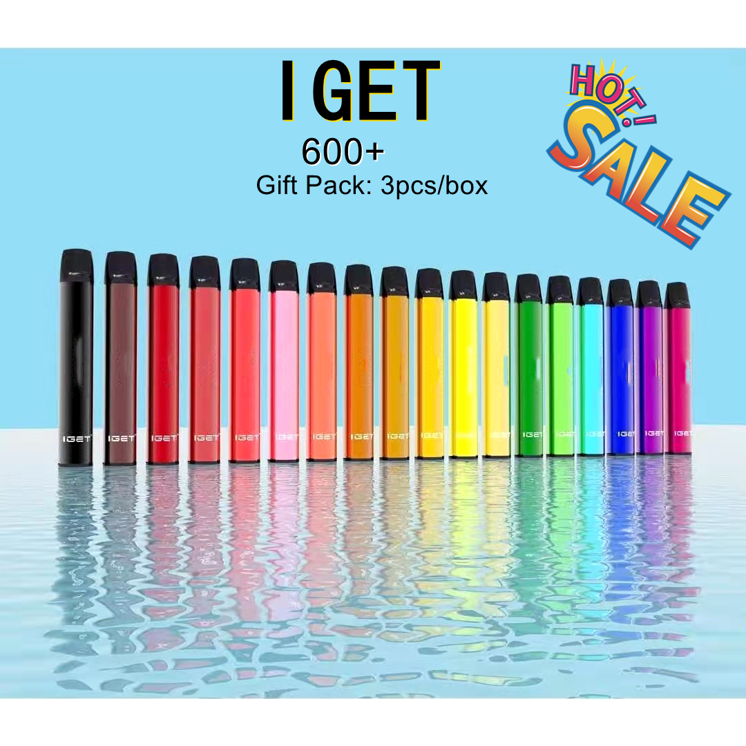 Being Selling Good E-Cigarette IGET Shion Pod in Australia 600Puffs Disposable Vape Pen Device 400mAh Battery 2.4ml Over 21 Colors Available
Being Selling Good E-Cigarette IGET Shion Pod in Australia 600Puffs Disposable Vape Pen Device 400mAh Battery 2.4ml Over 21 Colors Available