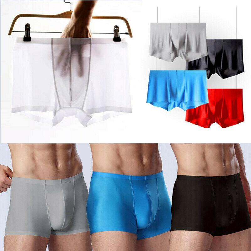 1pcs/lot men underwear Boxer shorts mens Ice silk Seamless u convex very soft sexy kilot male men's underpants boxer, Red
1pcs/lot men underwear Boxer shorts mens Ice silk Seamless u convex very soft sexy kilot male men's underpants boxer, Red