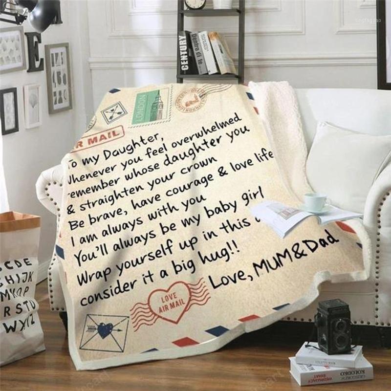 Fleece Blanket to My Daughter Son Wife Letter Printed Quilts Air Mail Blankets Positive Encourage and Love Gifts1
Fleece Blanket to My Daughter Son Wife Letter Printed Quilts Air Mail Blankets Positive Encourage and Love Gifts1