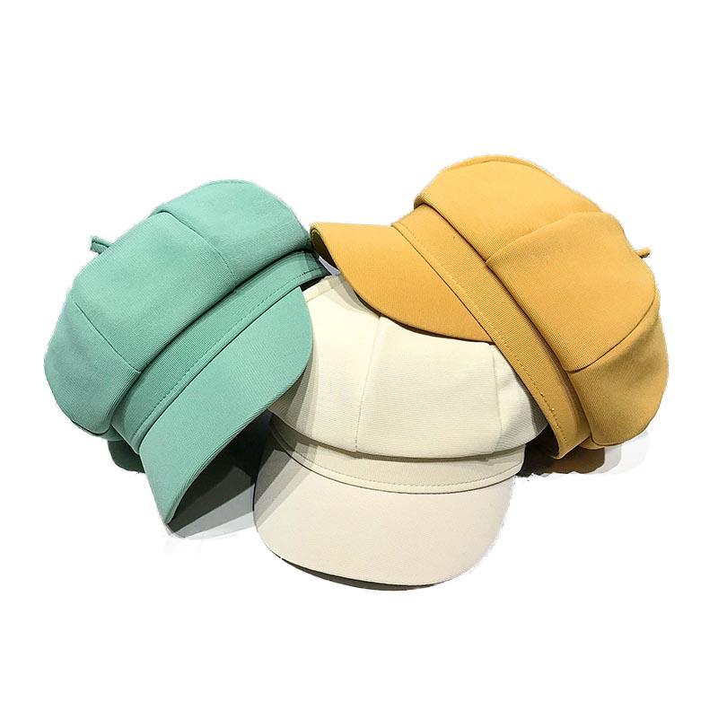Fibonacci 2020 New Summer Octagonal Cap Women Beret Simple Solid Color Retro Visor Artist Octagonal Hat, White
Fibonacci 2020 New Summer Octagonal Cap Women Beret Simple Solid Color Retro Visor Artist Octagonal Hat, White