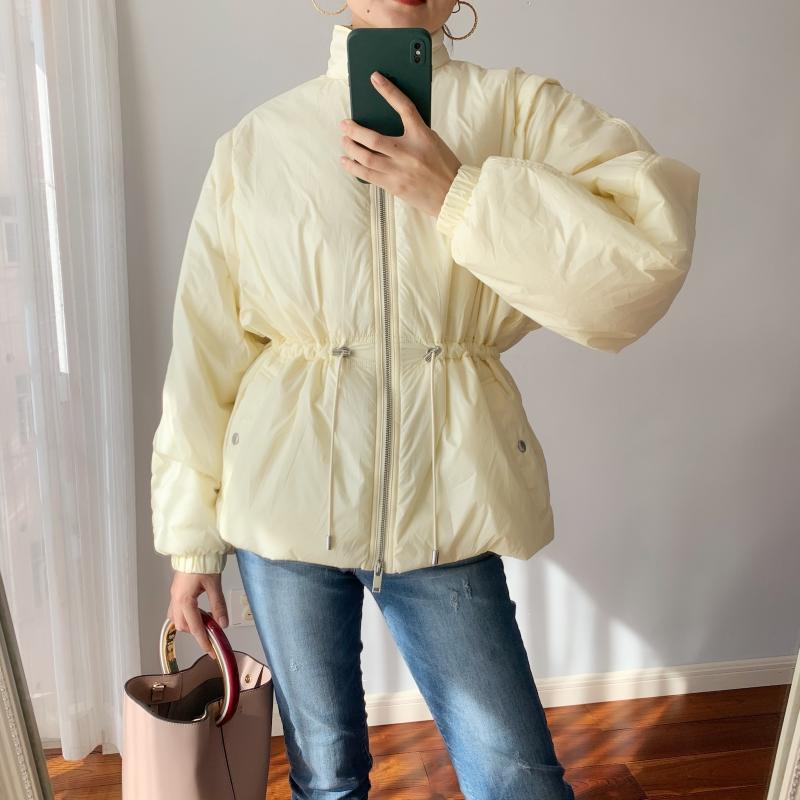 Women Detachable Sleeves Jacket Zipper Two Wears Long Sleeve Stand Collar Coat, Light yellow
Women Detachable Sleeves Jacket Zipper Two Wears Long Sleeve Stand Collar Coat, Light yellow