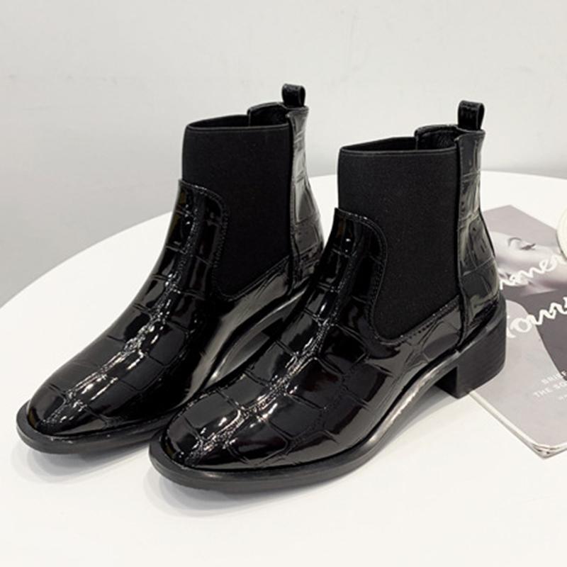 Mid-heel Platform Boots High-heeled Velvet Ankle Women Autumn And Winter Women's, Black
Mid-heel Platform Boots High-heeled Velvet Ankle Women Autumn And Winter Women's, Black