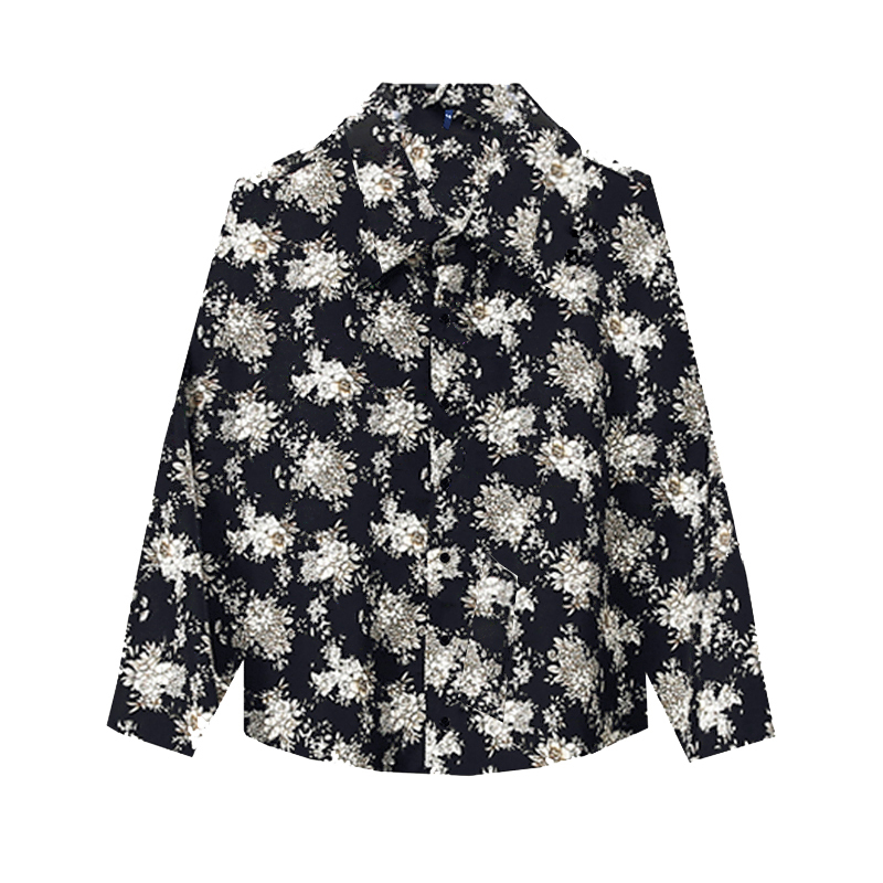 Printed Mens Shirts Luxury Long Sleeve Flower Casual Mens Dress Shirts Fashion Spring Slim Fit Party Male Shirts, White;black
Printed Mens Shirts Luxury Long Sleeve Flower Casual Mens Dress Shirts Fashion Spring Slim Fit Party Male Shirts, White;black