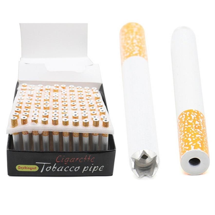 Cigarette Shape Dab Pipe 78mm Length Tobacco Dry Herb Metal Pipes with Sharp Teeth Smoking Dabber 100pcs Display Boxa23
Cigarette Shape Dab Pipe 78mm Length Tobacco Dry Herb Metal Pipes with Sharp Teeth Smoking Dabber 100pcs Display Boxa23