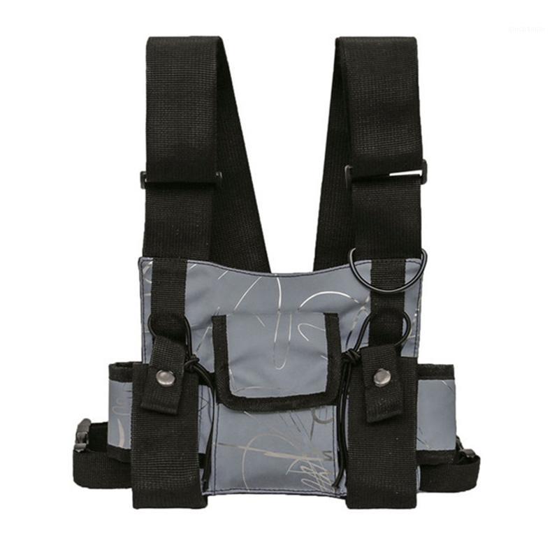Chest Rig Bag Functional Outdoor Sports Chest Bag Men Protective Reflective Top Vest Cycling Fishing1, Black color
Chest Rig Bag Functional Outdoor Sports Chest Bag Men Protective Reflective Top Vest Cycling Fishing1, Black color