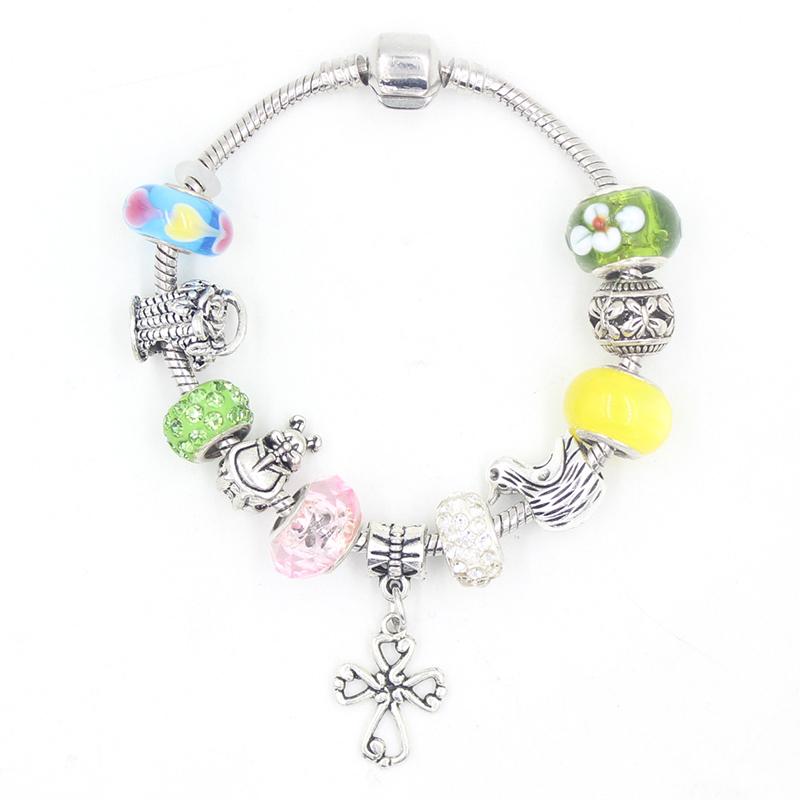 6PCS Easter Holiday Gift Duck Bracele European Style Lampwork Murano Glass Bead Cross Bracelet for women Jewelry Bijoux Pulsera
6PCS Easter Holiday Gift Duck Bracele European Style Lampwork Murano Glass Bead Cross Bracelet for women Jewelry Bijoux Pulsera