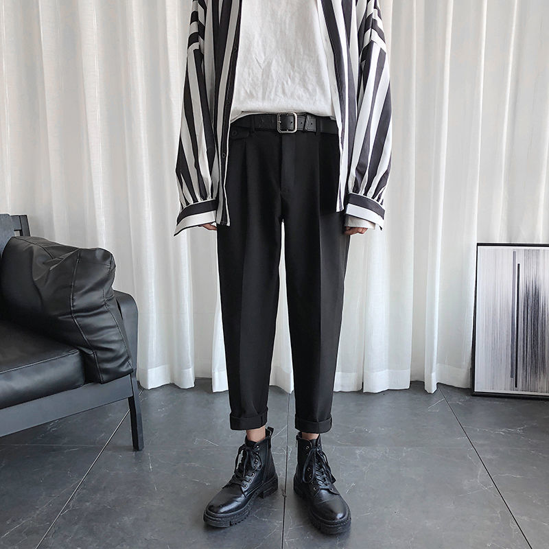 Privathinker Korean Men's Harem Pants Solid Harajuku Women Casual Pants Streetwear Man Loose Black Pants Trousers 3XL 201027