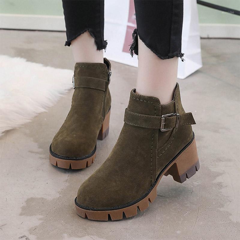 Women Boots Buckle Platform Shoes For Woman Ankle Boots Faux Suede Casual Shoes Ladies bota feminina botines muje 76C391, Black
Women Boots Buckle Platform Shoes For Woman Ankle Boots Faux Suede Casual Shoes Ladies bota feminina botines muje 76C391, Black