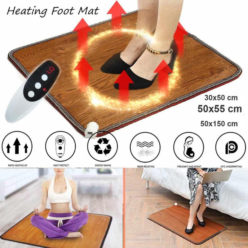 Smart Electric Heaters 220V Heating Foot Mat Winter Office Pad Warm Feet Thermostat Carpet Leather Household Warming Tools Heater
Smart Electric Heaters 220V Heating Foot Mat Winter Office Pad Warm Feet Thermostat Carpet Leather Household Warming Tools Heater