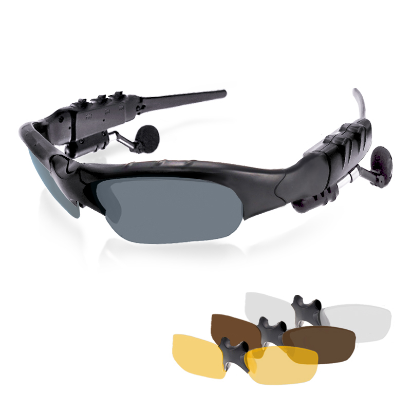 Sports Stereo Wireless Bluetooth 4.1 Headset Telephone Driving Sunglasses Bicycle Riding Glasses with Handsfree Answer Call Mp3, White;black
Sports Stereo Wireless Bluetooth 4.1 Headset Telephone Driving Sunglasses Bicycle Riding Glasses with Handsfree Answer Call Mp3, White;black