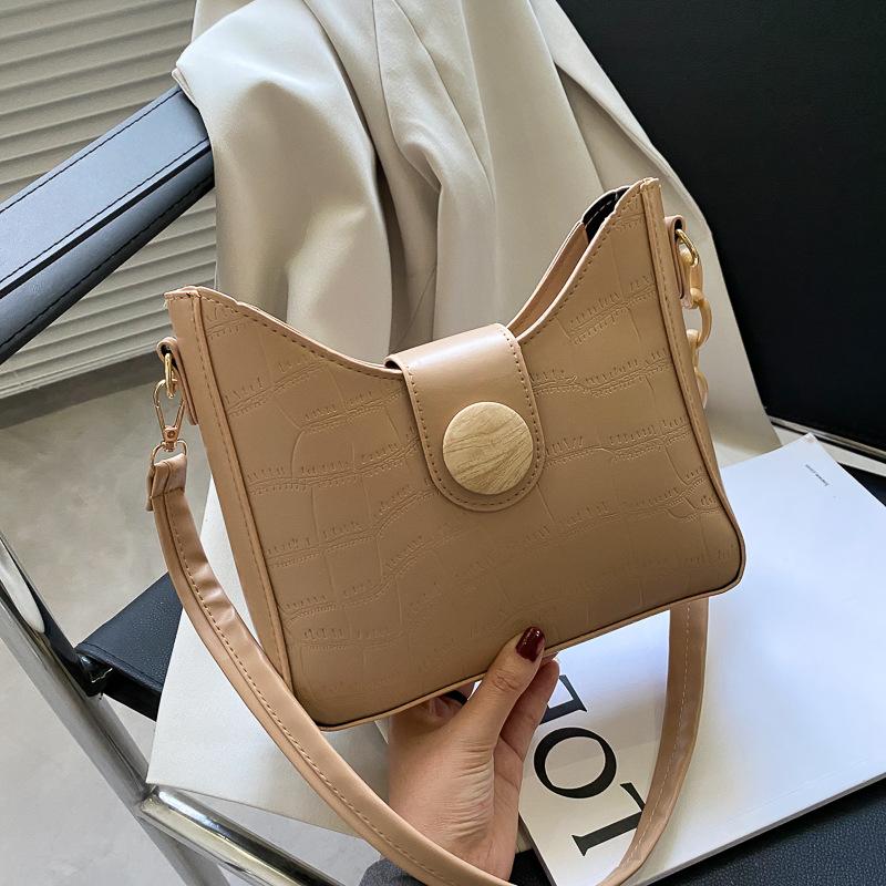 Fashion 2021 Autumn New Messenger Bag Women's Chain One Shoulder Crocodile Pattern, Khaki(22x7x19cm)
Fashion 2021 Autumn New Messenger Bag Women's Chain One Shoulder Crocodile Pattern, Khaki(22x7x19cm)