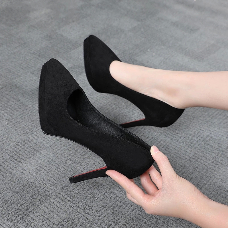 2021 Fashion Flock Platform Women Pumps Pointed Toe Sexy Party Shoes Spring Shallow Super High Heels Office Lady Dress Shoes #6Z53, Black
2021 Fashion Flock Platform Women Pumps Pointed Toe Sexy Party Shoes Spring Shallow Super High Heels Office Lady Dress Shoes #6Z53, Black
