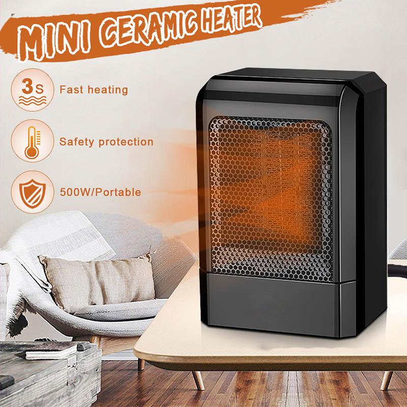 Hot New 500W Mini Portable Ceramic Heater Electric Cooler Hot Fan Home Office Winter Warmer HY99 DC17
Hot New 500W Mini Portable Ceramic Heater Electric Cooler Hot Fan Home Office Winter Warmer HY99 DC17