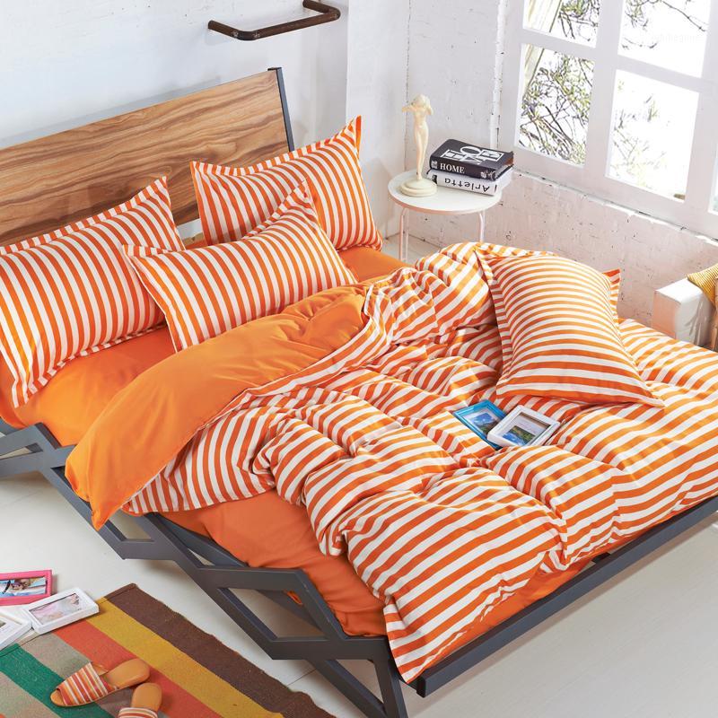Wholesale- Summer Fashion Stripes Bedding Set Full Twin Size Duvet/doona Cover Flat Sheet Pillow Cases 3/4pcs Kit1, Xiaoqingxin
Wholesale- Summer Fashion Stripes Bedding Set Full Twin Size Duvet/doona Cover Flat Sheet Pillow Cases 3/4pcs Kit1, Xiaoqingxin