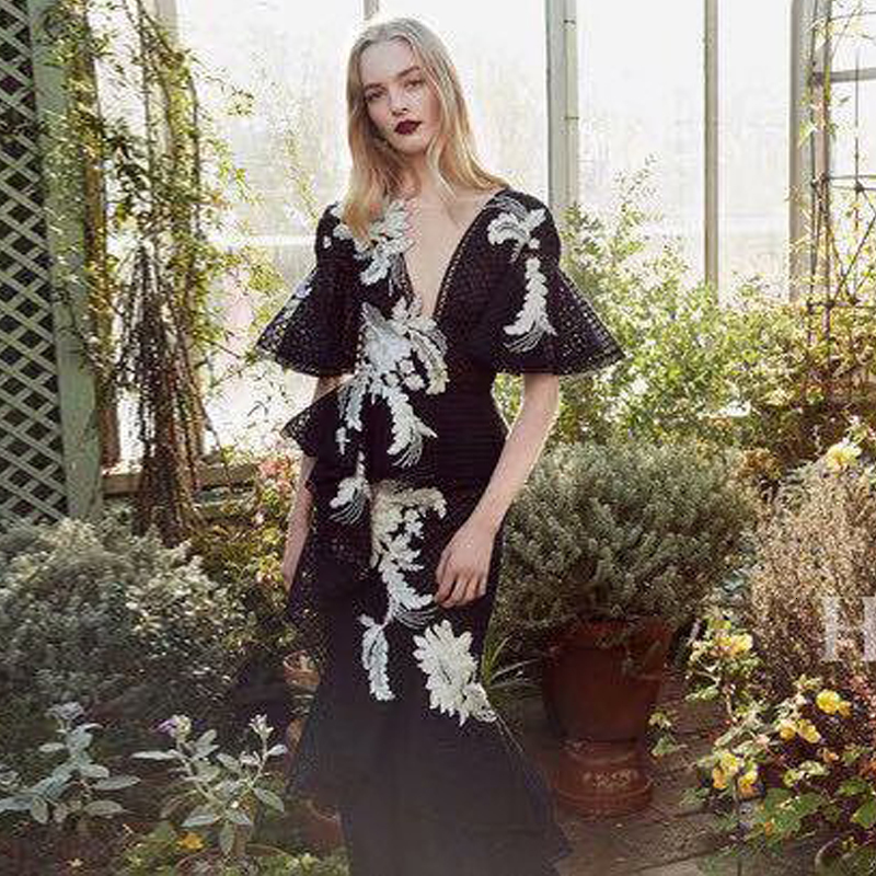 Xf High Quality Soluble in Water Embroidered Flower Mesh Sewing Black Sexy 2021 Summer Party Mermaid Dress Thin H41v
Xf High Quality Soluble in Water Embroidered Flower Mesh Sewing Black Sexy 2021 Summer Party Mermaid Dress Thin H41v