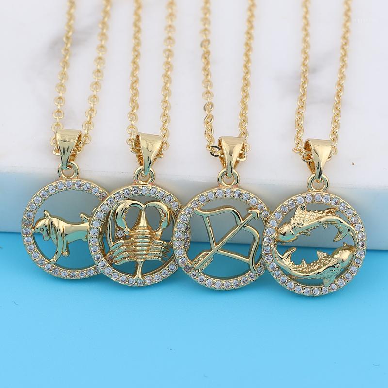 Pendant Necklaces Coin CZ 12 Constellation Necklace Constellatory Metal Aries Taurus Gemini Cancer Leo Virgo Scorpio Sagittarius Capricorn P
Pendant Necklaces Coin CZ 12 Constellation Necklace Constellatory Metal Aries Taurus Gemini Cancer Leo Virgo Scorpio Sagittarius Capricorn P